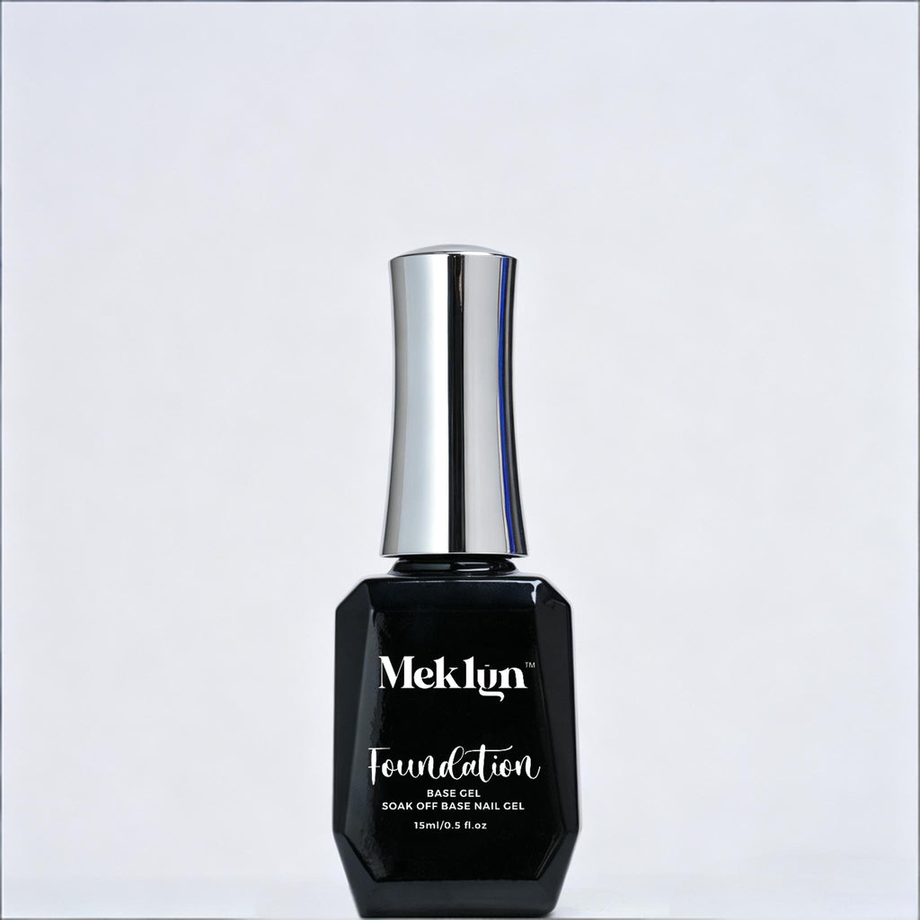 Meklyn UV LED Nail Gel Series, Base Coat, Top Coat, Matte Top, Rubber Base, Nail Prep