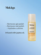Xfficient Nail Polish Remover - Jojoba Oil Infused Gel & Regular Nail Polish Remover, 3.38oz / 100ml
