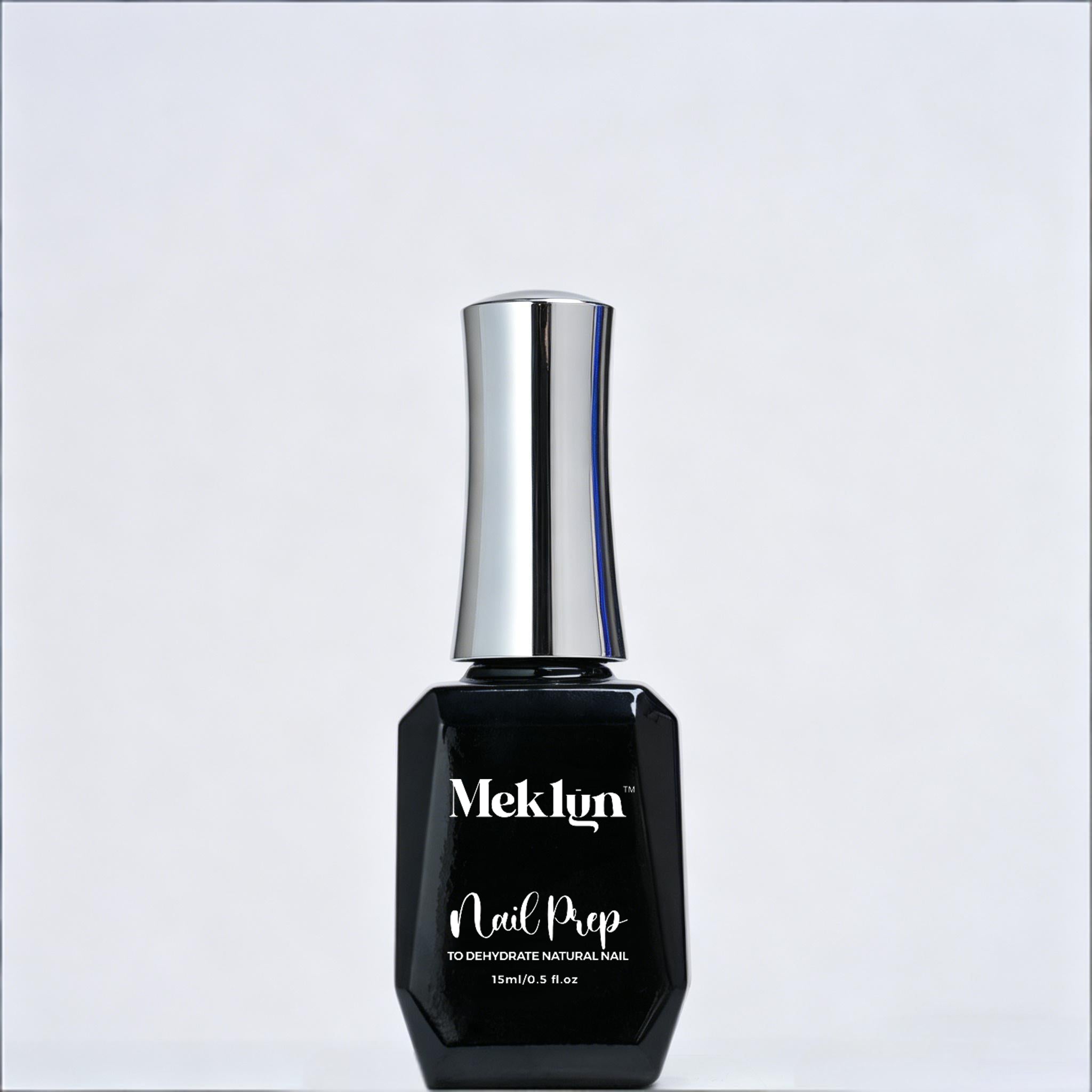 Meklyn UV LED Nail Gel Series, Base Coat, Top Coat, Matte Top, Rubber Base, Nail Prep